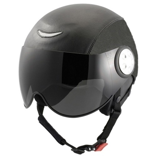 OSBE Ski-Helm Force II Leder schwarz carbon (XS)