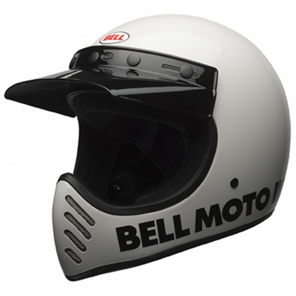 Bell Moto-3 Classic Weiß