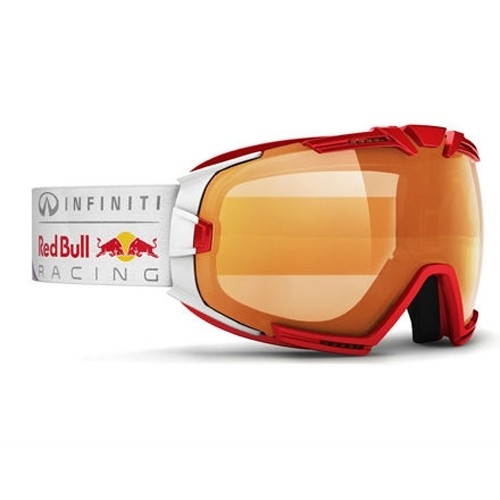 Infiniti Red Bull Racing Skibrille Rascasse 007 metallic red